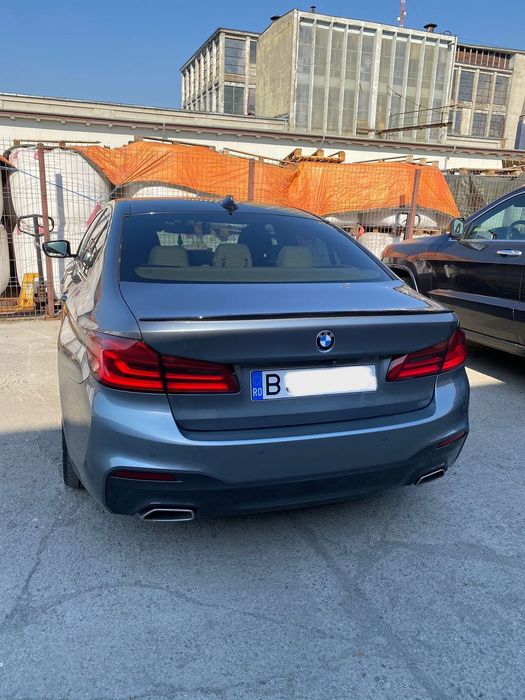 Eleron Portbagaj Bmw G30 seria 5 Calitate premium vopsit PROFESIONAL negru lucios Safir Black Metallic cod 475 sau alb Alpine weiss 3 cod 300 ⭐️⭐️⭐️⭐️⭐️