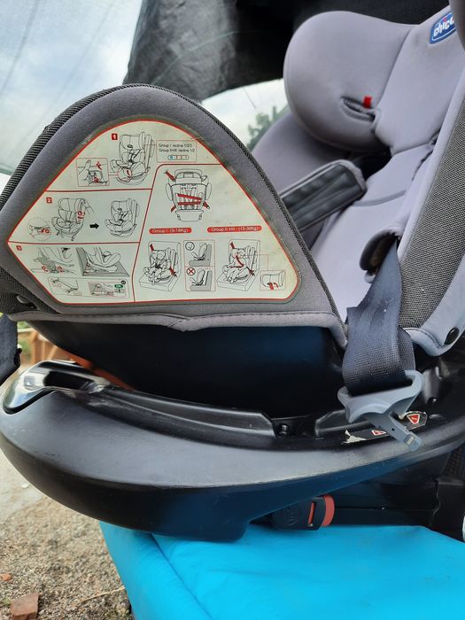 Scaun auto Chicco Unico Isofix rotativ, Pearl, Grupa 0+/1/2/3