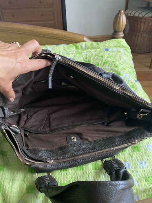 Дамска чанта естествена кожа Zara