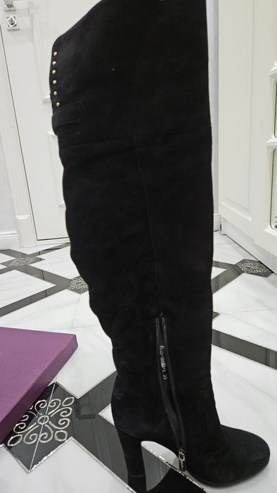 Зимние ботфорты бесплатно