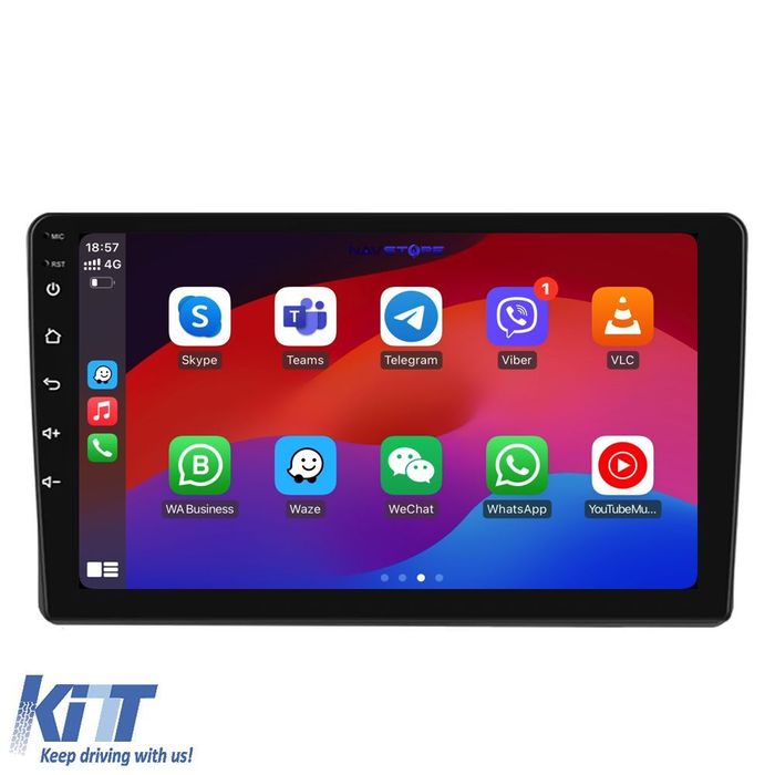 Navigatie Dedicata Ford Focus Transit (2005-2008), 9Inch, 6Gb Ram, 128