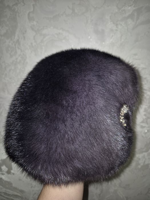 Норковая шапка женская