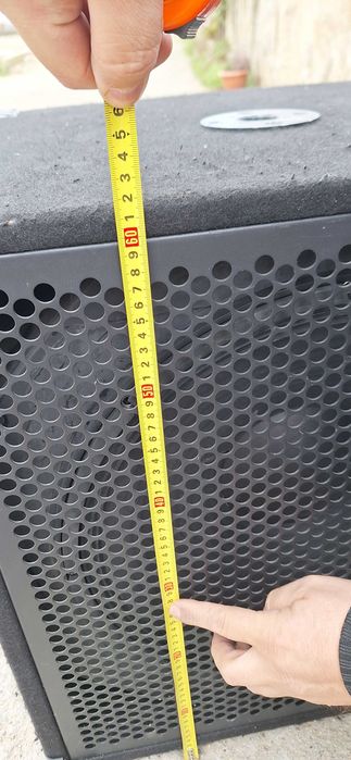 2 броя бас каси 18 инча 600w 4 ома  шперплат