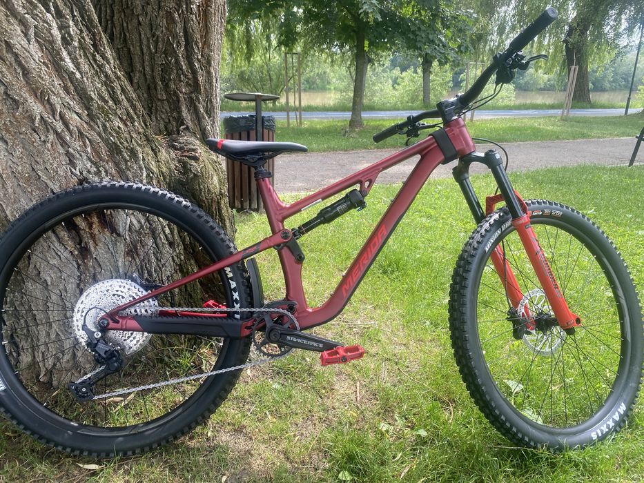Vând Merida ONE-FORTY 500, mărimea L, MTB full suspension