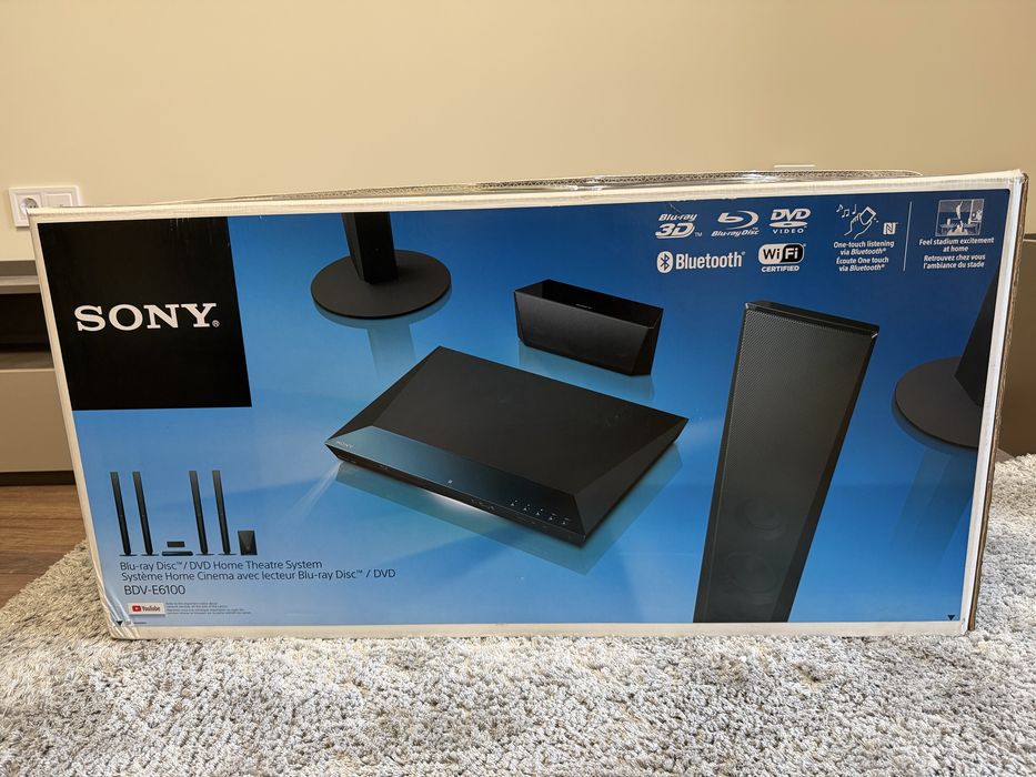 Sony BDVE6100 5.1 с Blu-ray 3D Система за домашно кино