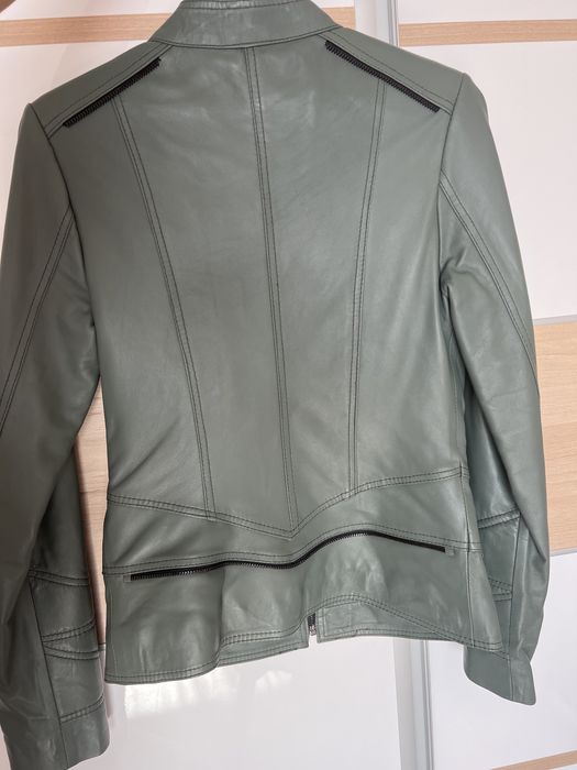 Дамско яке естествена кожа