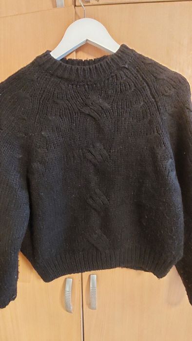 Geaca Puf Zara mar xs, fusta noua Levi s, mar 25, pulover lana