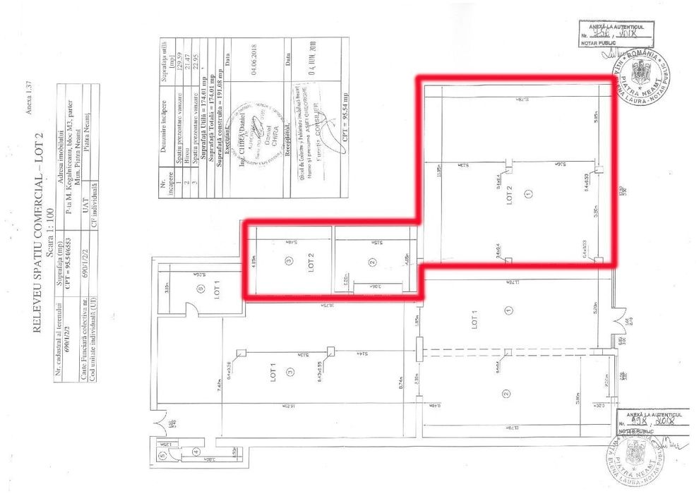 Vanzare Spatiu comercial P. Neamt - 200 mp, P-ta M. Kogalniceanu