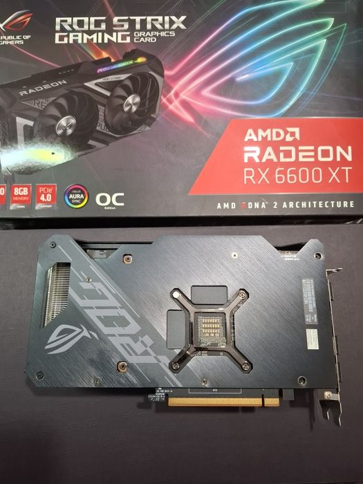 ASUS ROG Strix Radeon RX 6600 XT OC Edition с 8GB GDDR6