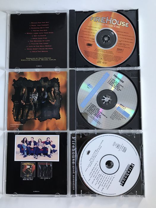 Vand cd audio, originale, hard rock, Firehouse