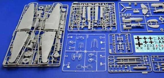 Сборная модель самолета Юнкерс Ju 88 (1/48. ICM)