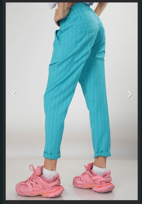 Син панталон "PAUSE"