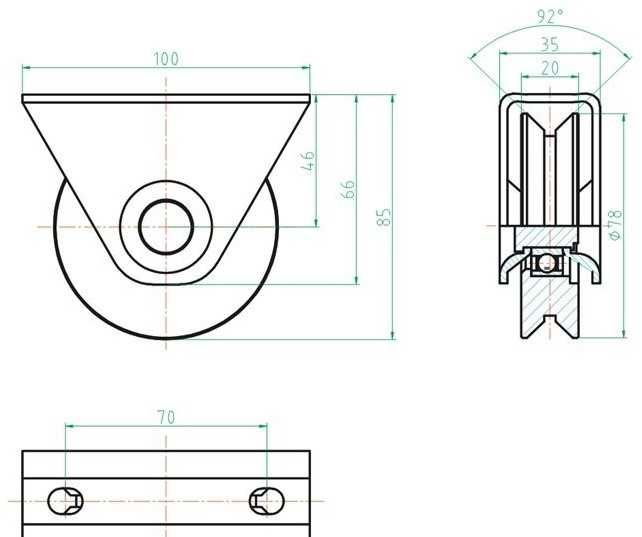Kit complet porti culisante de 4,5m automatizare TAU500+ set feronerie