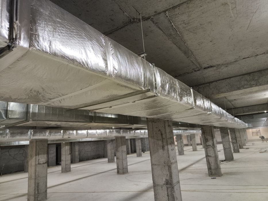 Вентиляция монтаж ва жихозларни ишга тушириш ишлари