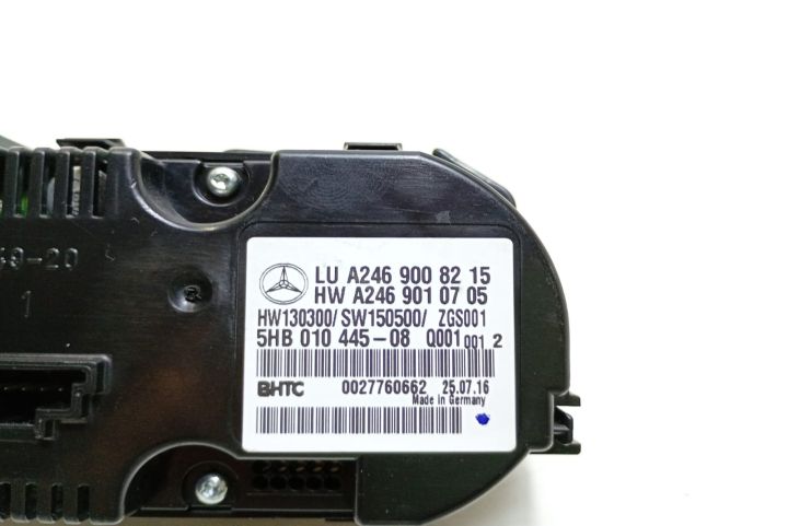 Panou  comanda clima A2469008215 Mercedes-Benz B-Class W246 (facelift