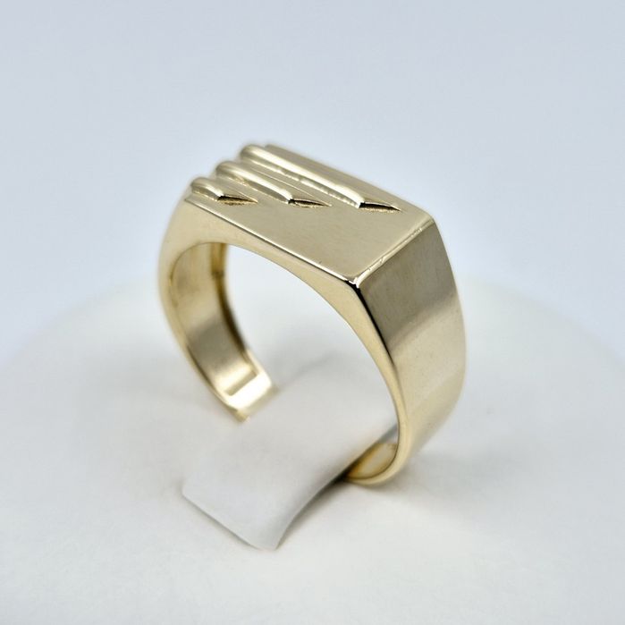 Inel barbatesc din aur de 14k, 3.73g | GlobalCash.ro #GO116492