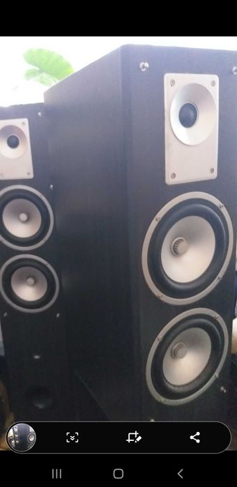 JBL тонколони, 2x80w; 105/32/22см; аудио система, колони