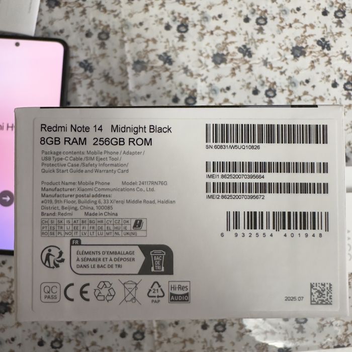 Продаю Редми нот 14 256гб