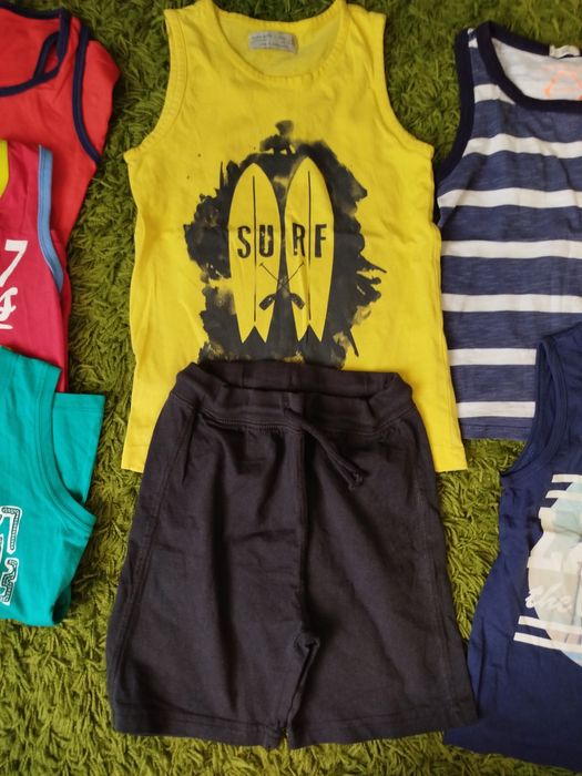 Летни дрехи за момче 5-6 год