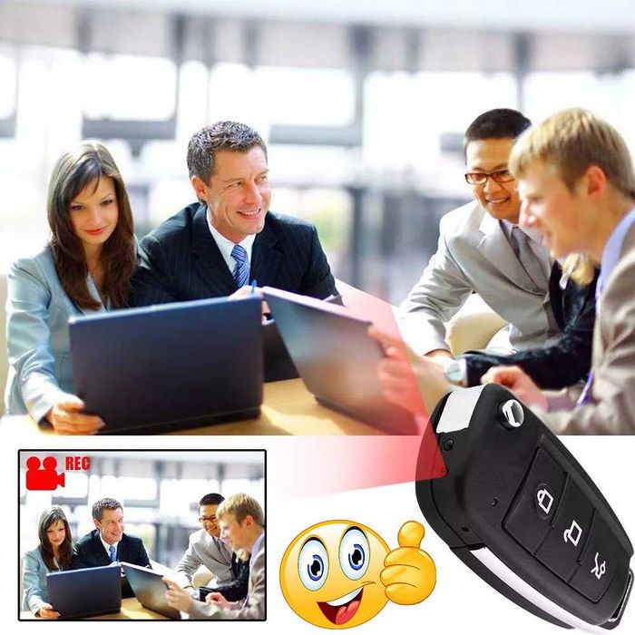 Качествена мини преносима камера HD 1080P в ключ за кола камерка видео