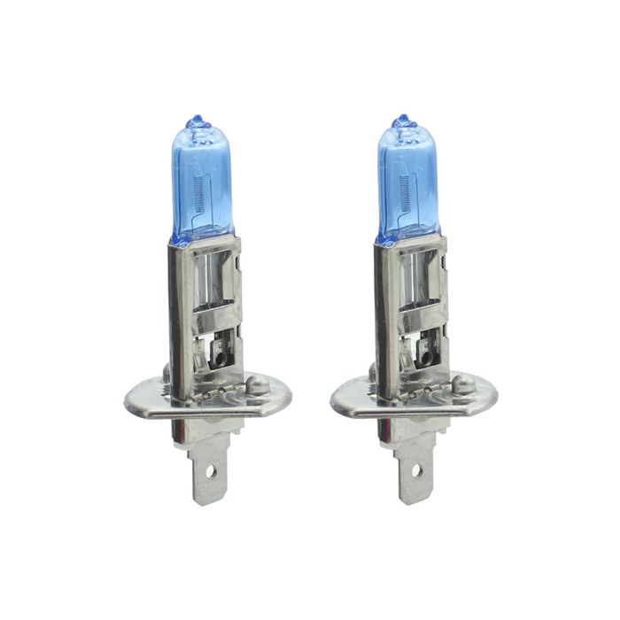 Set de 2 becuri halogen h1 +130% intensitate - long life, 1 set, BHA031