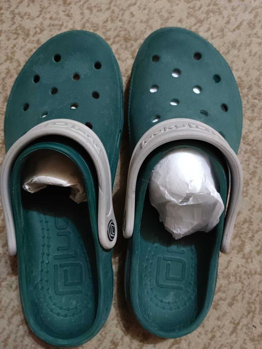 Кроксы   зелёные