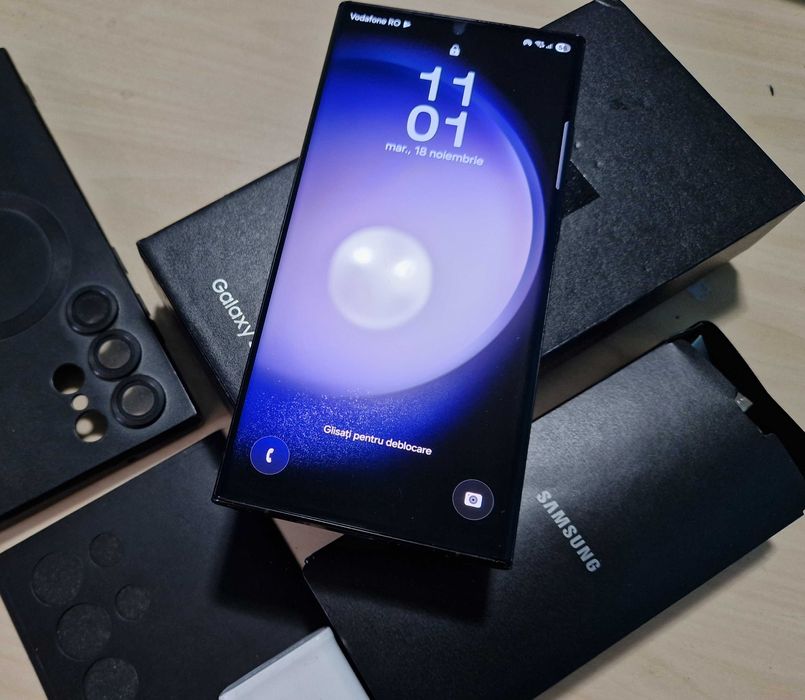 Sams S23 Ultra 256 Gb ! Impecabil , pachet complet+bonus