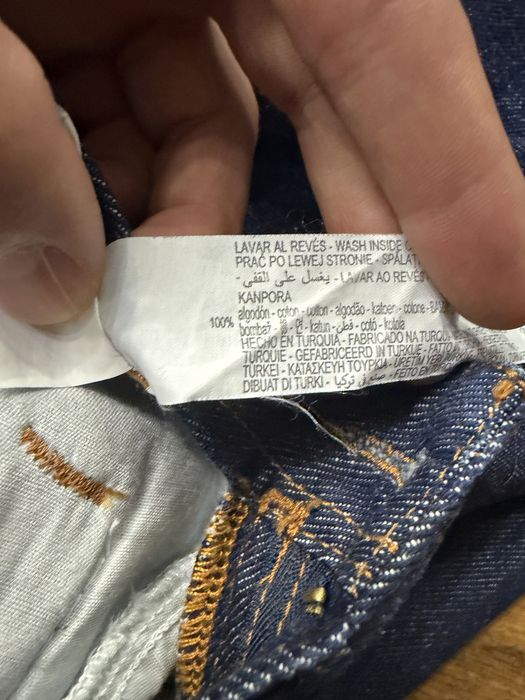 Тъмносини дънки Zara