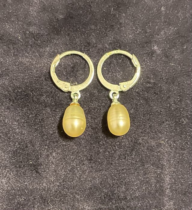 Cercei cu perle naturale de cultura