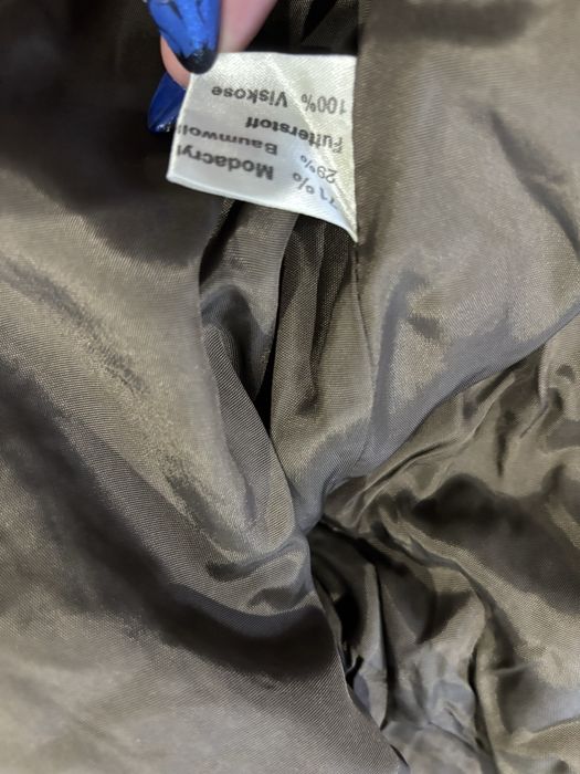 Дамско пухено палто