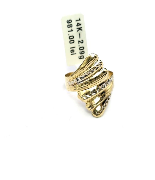 Bijuteria Royal inel din aur 14k 2.09 gr