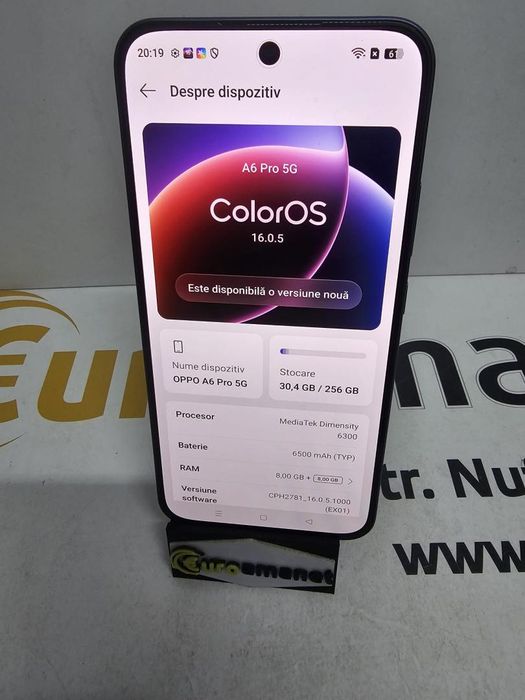 Telefon mobil OPPO A6 Pro, Dual SIM, 8GB RAM, 256GB -N2-