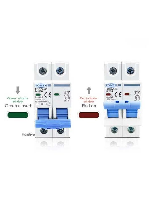 Siguranta automata 10A- 63A , 440V sau 1000VDC Panouri fotovoltaice