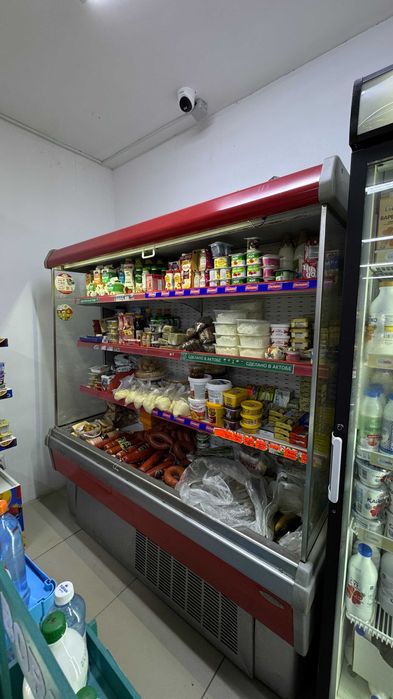 Холодильная горка открытый холодильник для молочки колбасы сыра айрана