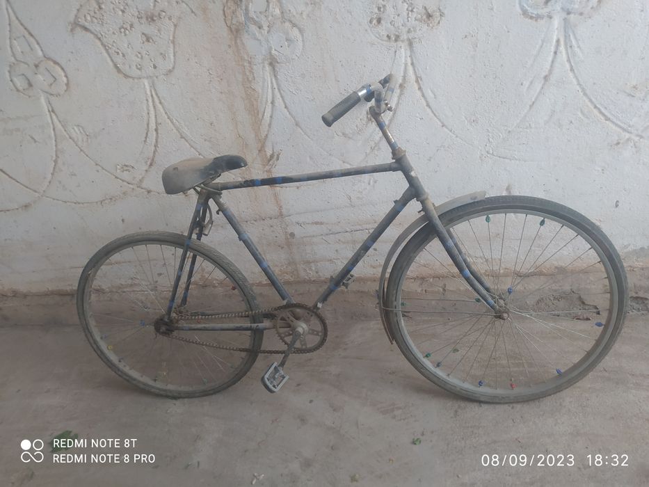 VELOSIPED 2 yil haydalgan keyin chang bosib yootgan