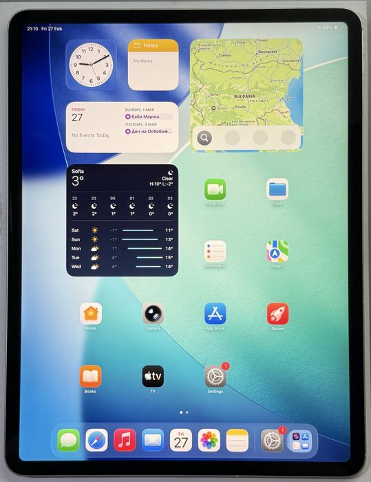 iPad Pro 12,9 4th Gen 256GB Cellular+WiFi