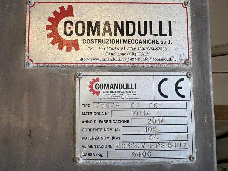 Masina slefuit Comandulli Omega 60