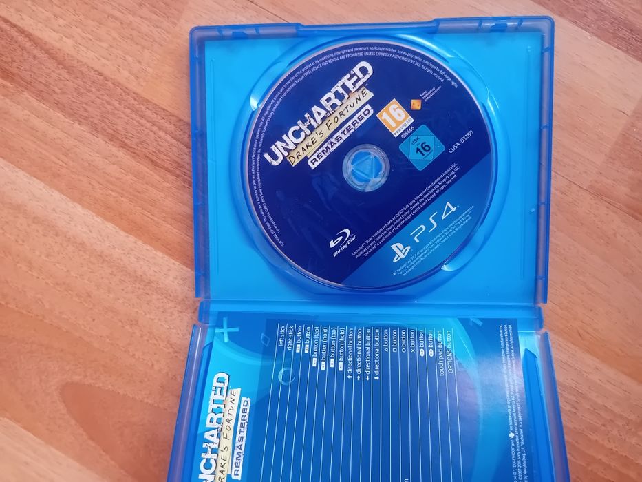 Uncharted 1 Remastered Ps4