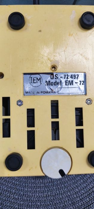 Telefon cu disc made în România anii '70 '80