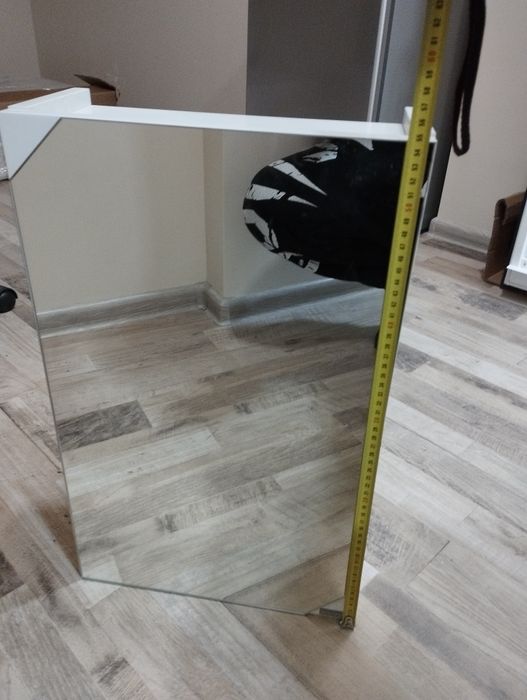 Горен шкаф баня с огладало, PVC 55см