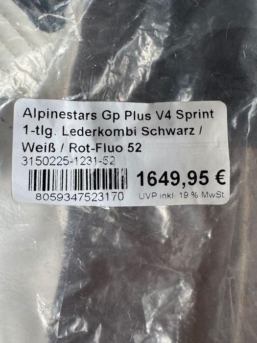 Alpinestars GP V4 SPRINT