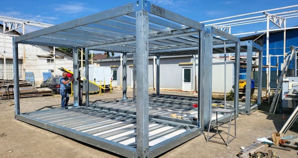 Vand containere modulare tip vitrina