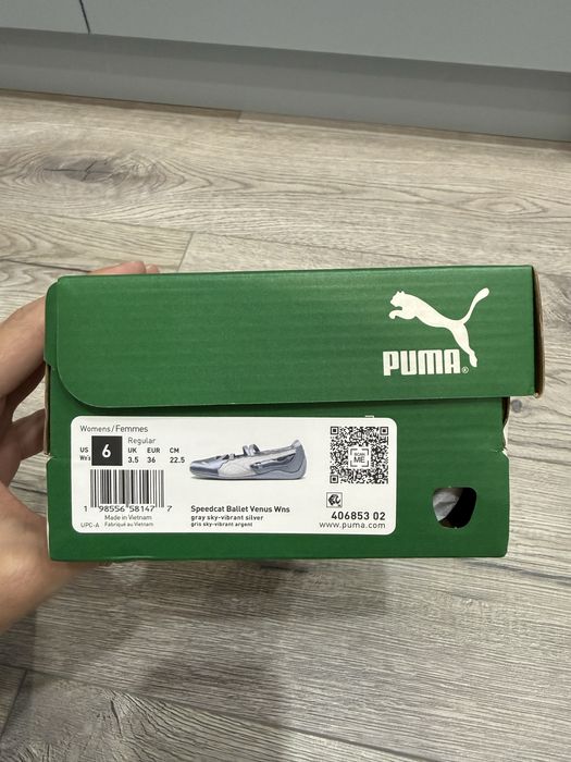 Puma балетки 37 размер