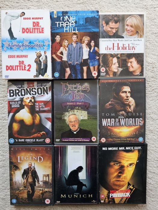 Оригинални  DVD на Английски език от лична колекция