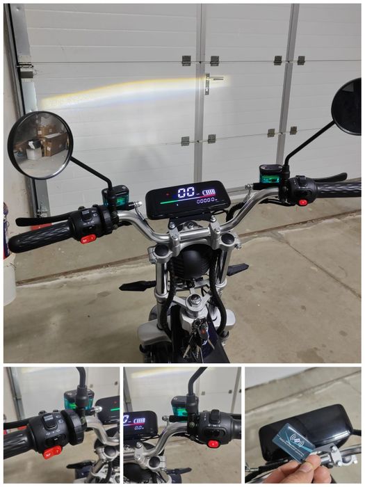 Scuter electric nou blue dinamik 8