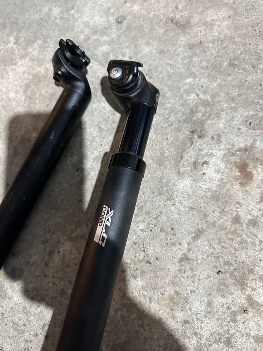 Tije șa biciclete cu amortizor și normal