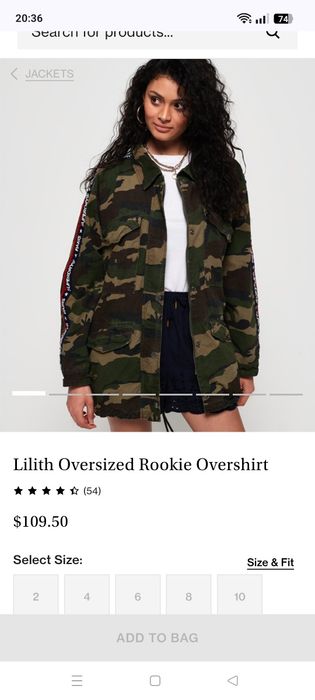 Jacheta Superdry măr.L