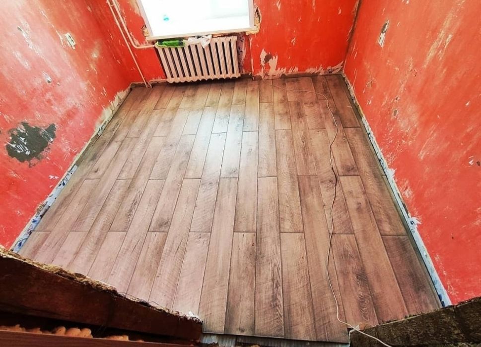 Укладка ламината