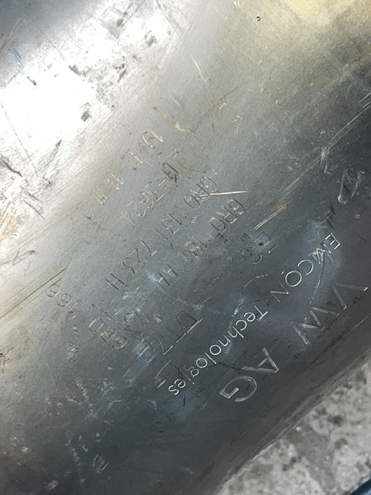 Катализатор и Дпф за Audi Vw 1.6tdi A1 golf 6R0131723h отлично състоян