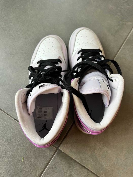 Дамски маратонки Nike Air Jordan 39 размер 24.5 цм стелка бяло лилаво
